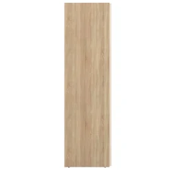 Garderobe Spike 123/160cm mit Vorhang - Eiche/Ecru