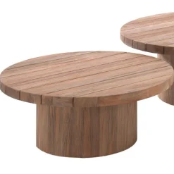 Gescova Garten Couchtisch Noah - Teakholz - Ø75 x 30 cm -