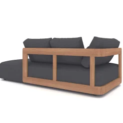 Gescova Gartenliege Raphael - Textilene - 100x208x58 cm -