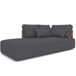 Gescova Gartenliege Raphael - Textilene - 100x208x58 cm -