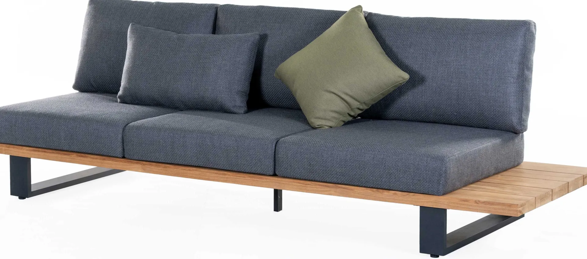 Gescova Garten-Lounge-Set Valdez - Aluminium und Texlene - 2 Sofas & Couchtisch -