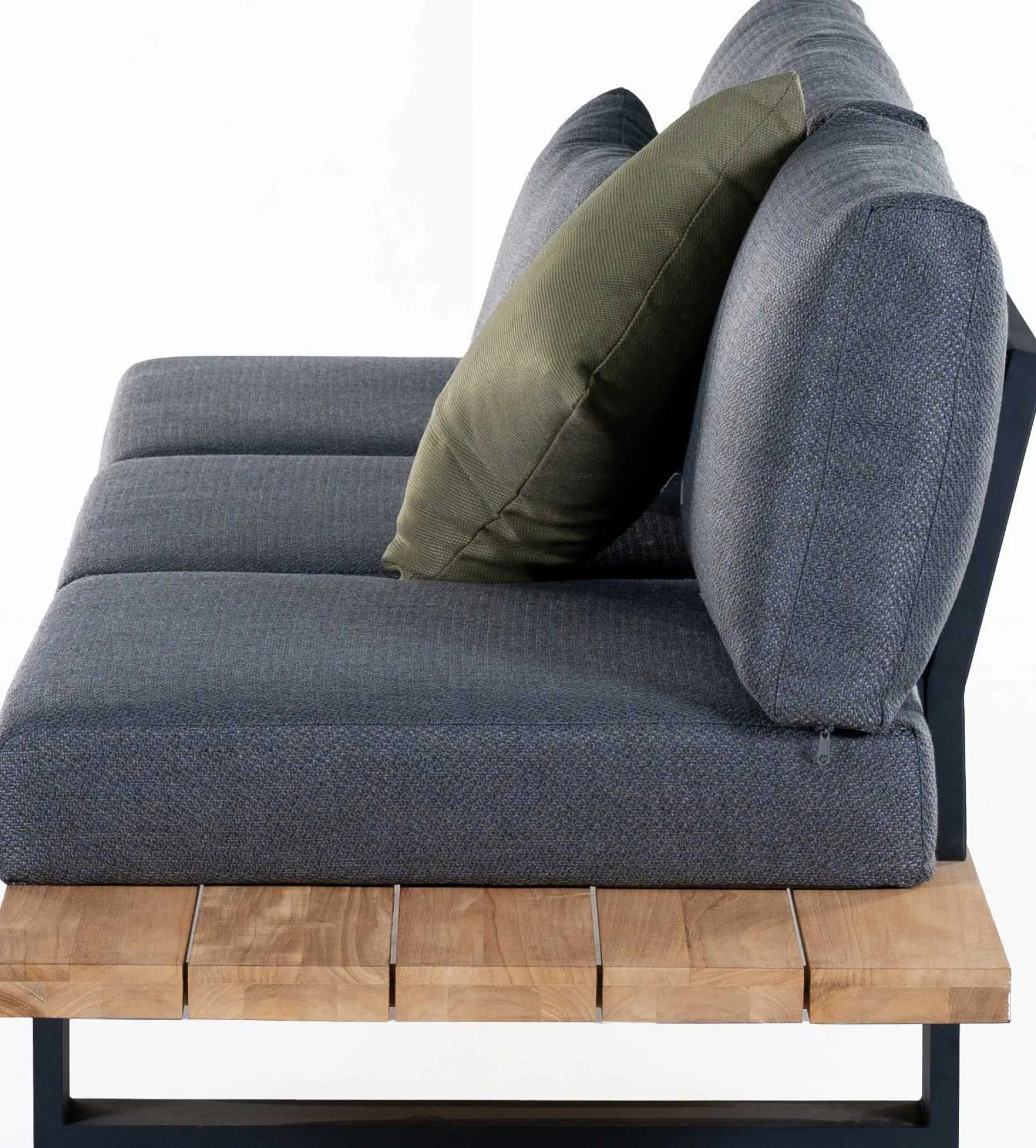 Gescova Garten-Lounge-Set Valdez - Aluminium und Texlene - 2 Sofas & Couchtisch -
