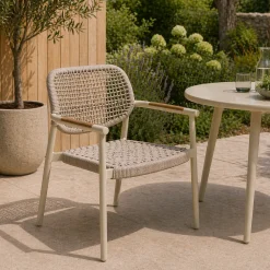 Gescova Garten-Sessel Midleton von - Aluminium sandfarben - 70x69x80 cm