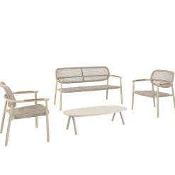 Gescova Garten-Sessel Midleton von - Aluminium sandfarben - 70x69x80 cm