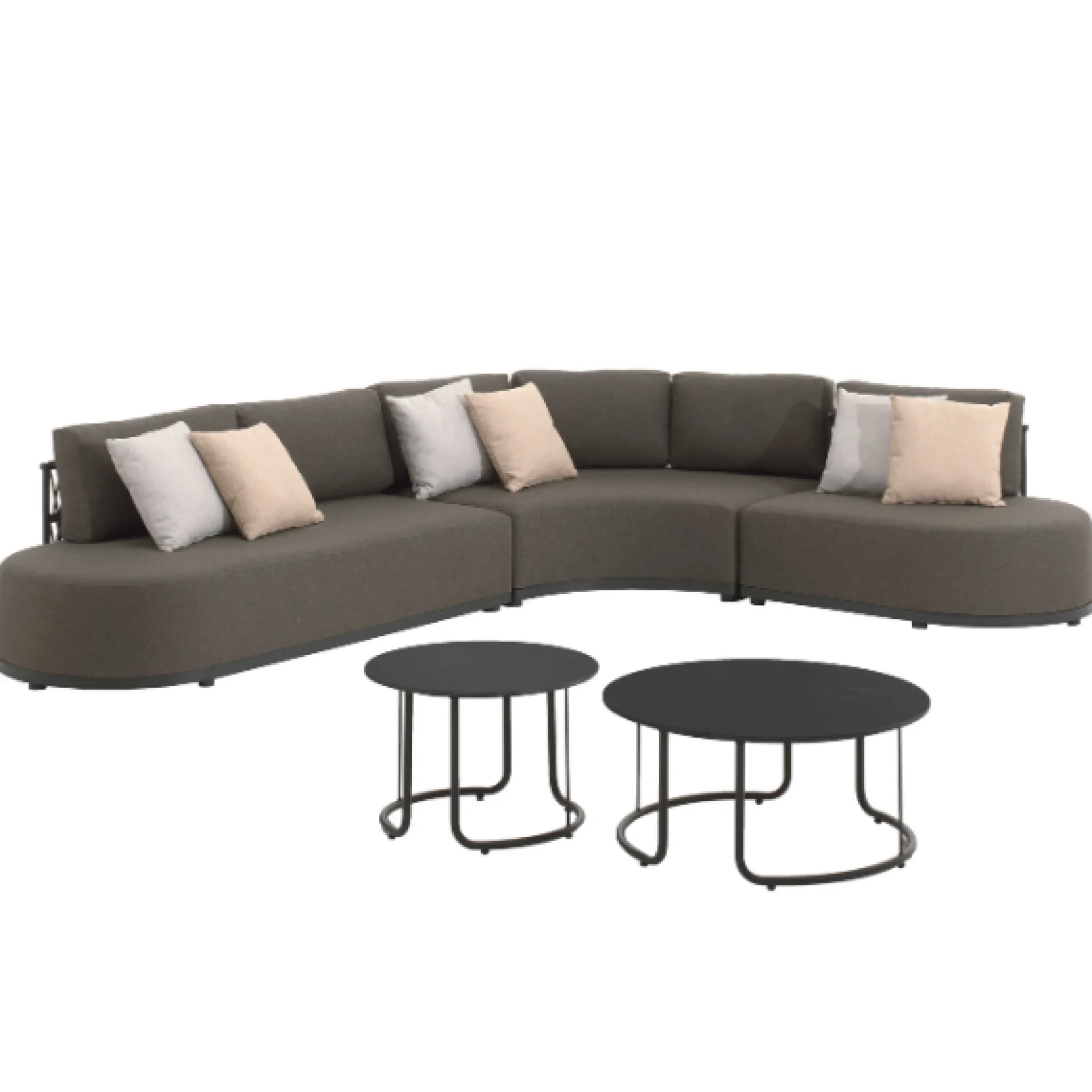Gescova Gartenset Lagos - Aluminium und Textileen -