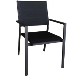 Gescova Gartenstuhl Caprice Aluminium Textil - stapelbar