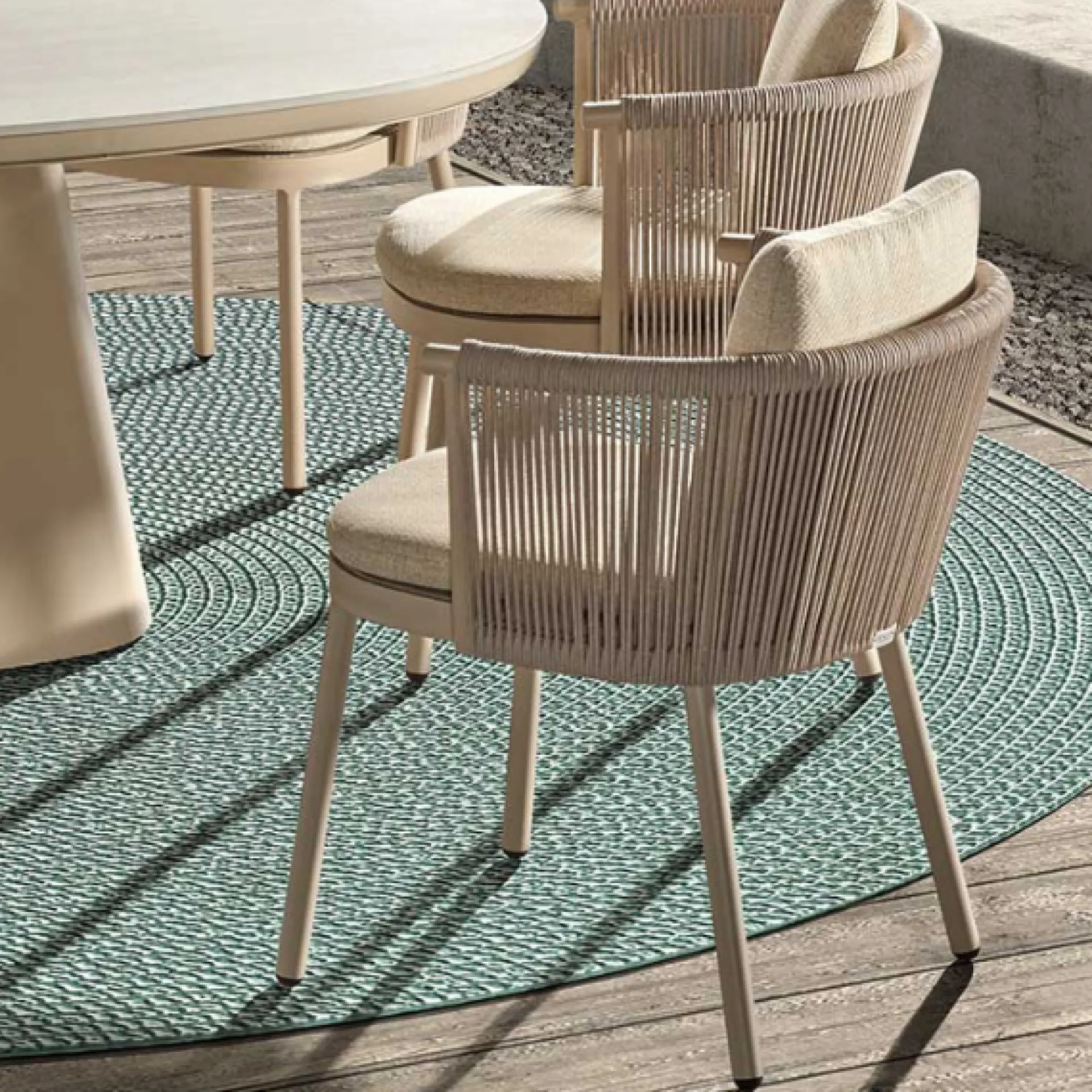 Gescova Gartenstuhl Mendoza - Rope - 59x55x72 cm