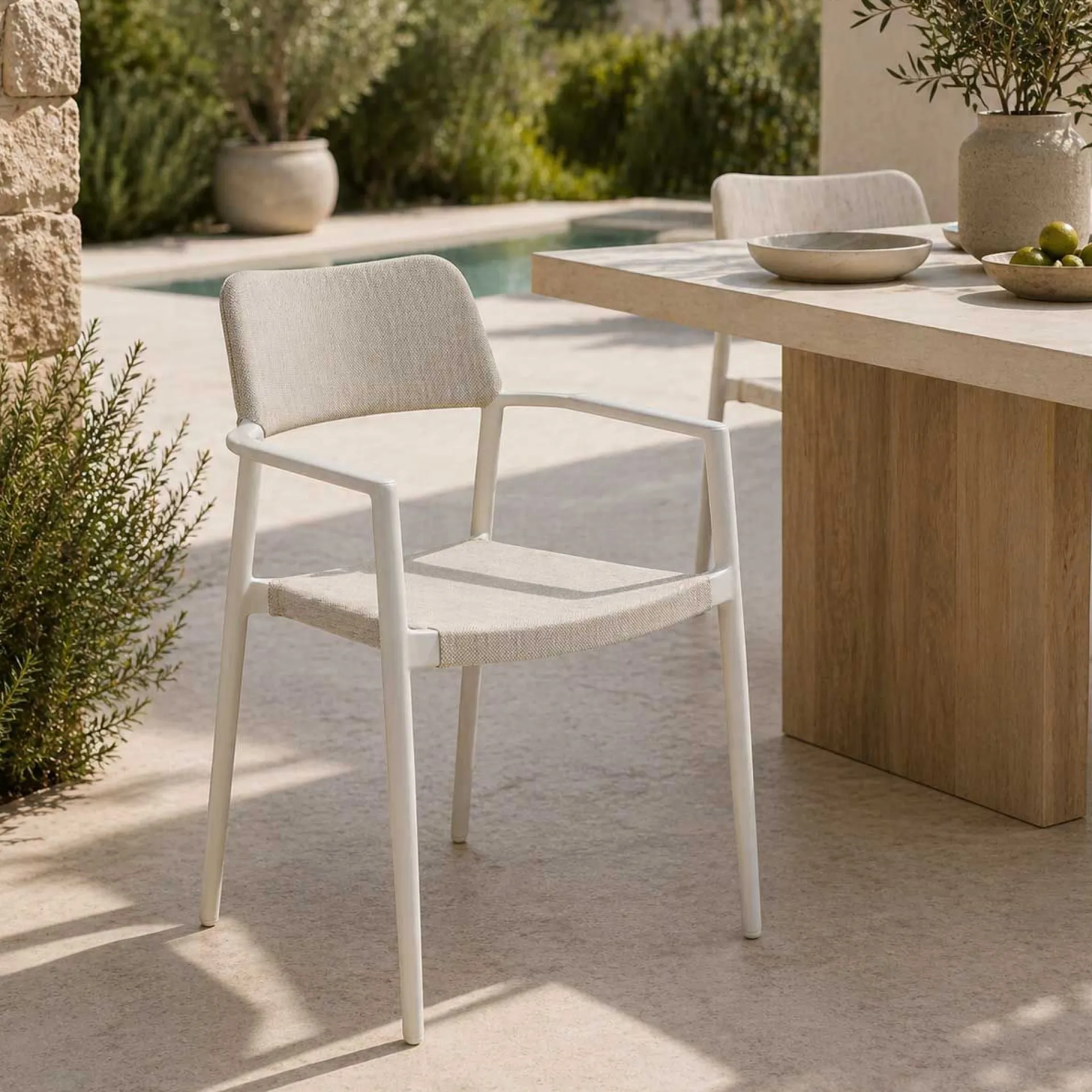 Gescova Gartenstuhl Pili - Aluminium - 60x58x85 cm -