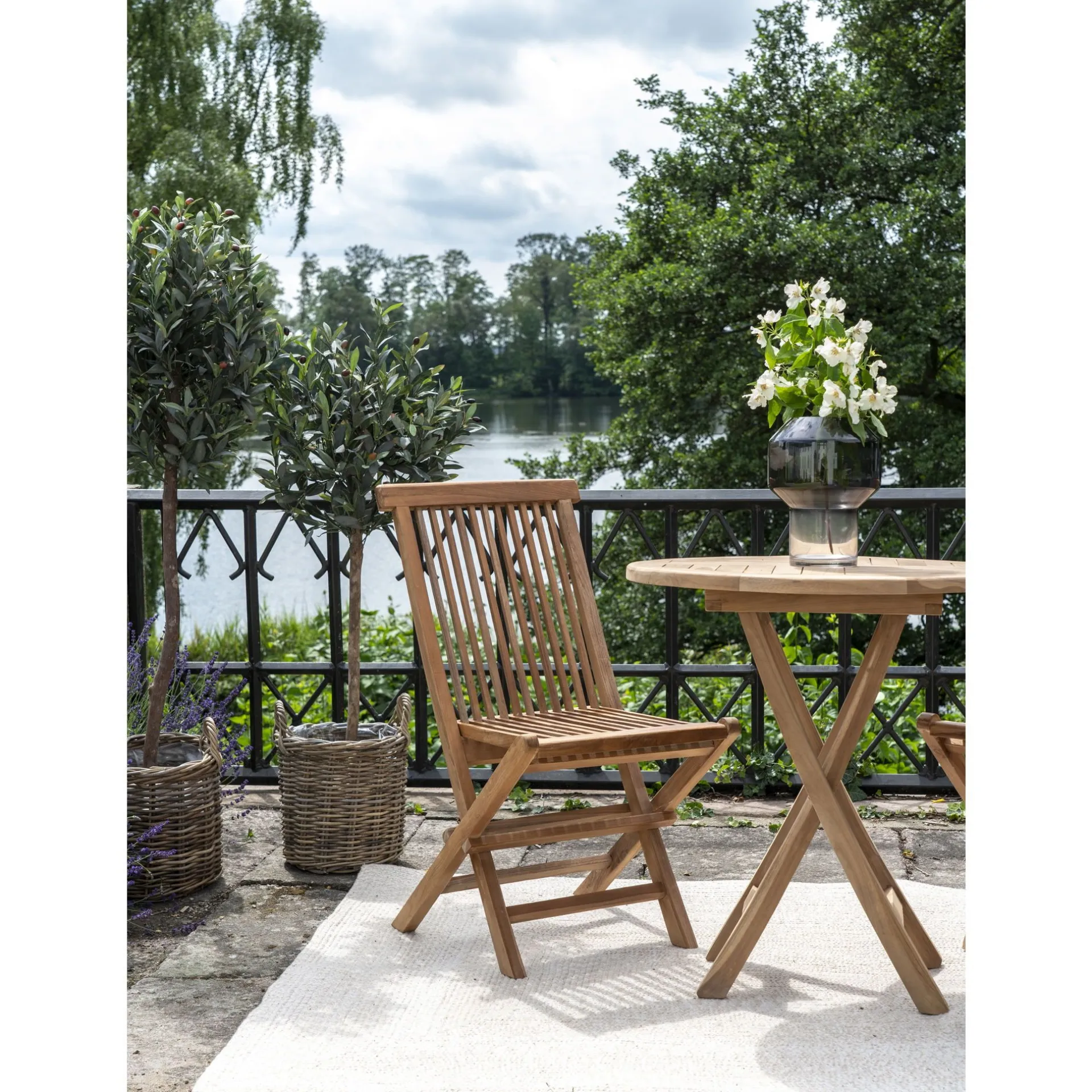 House Nordic Gartenstuhl Toledo | 62x46x89cm | Teakholz