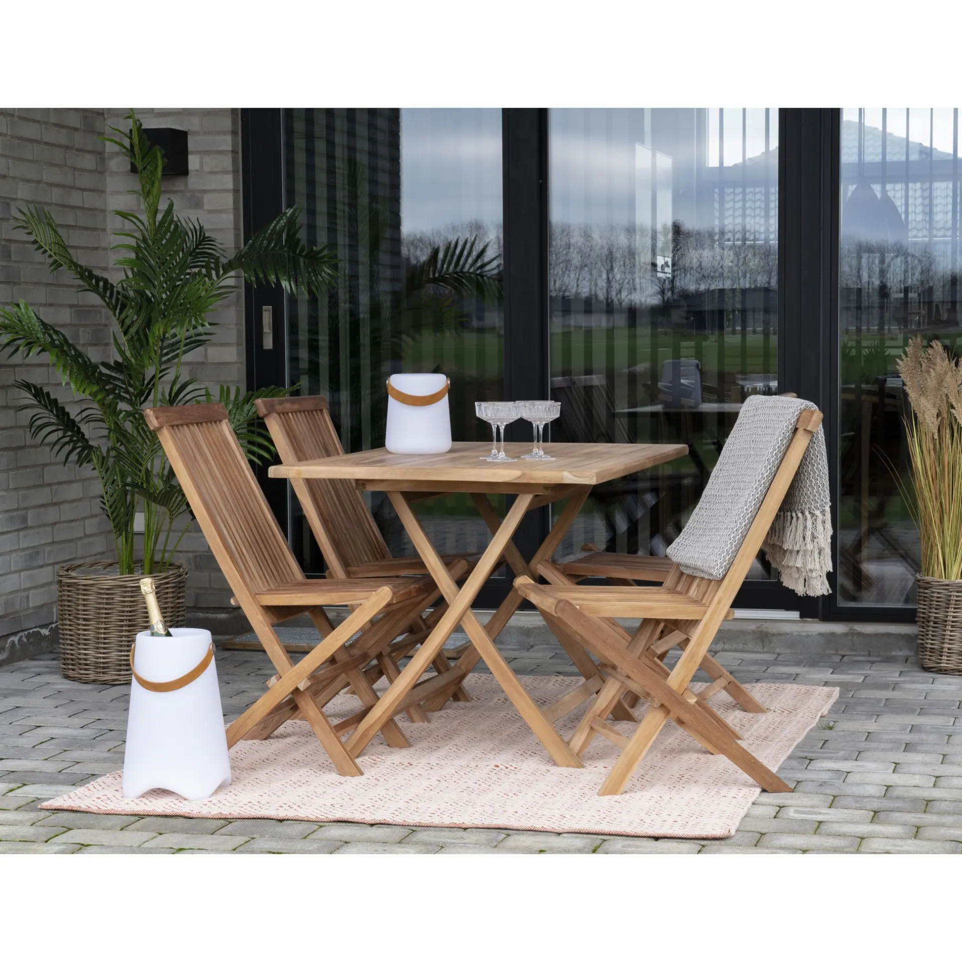 House Nordic Gartenstuhl Toledo | 62x46x89cm | Teakholz