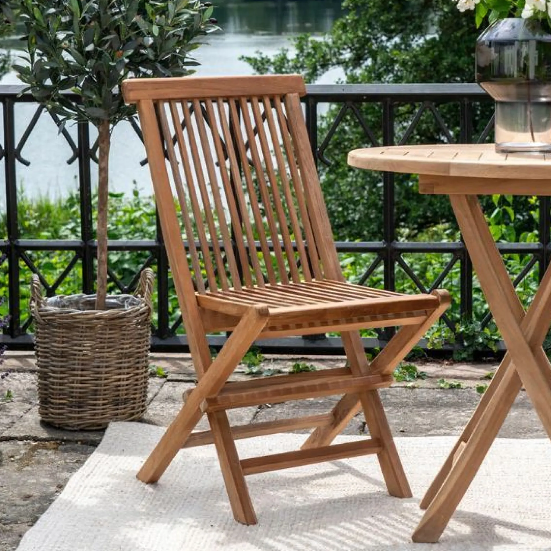House Nordic Gartenstuhl Toledo | 62x46x89cm | Teakholz