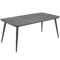 Gescova Gartentisch Basile - Aluminium & HPL - 100x200cm -