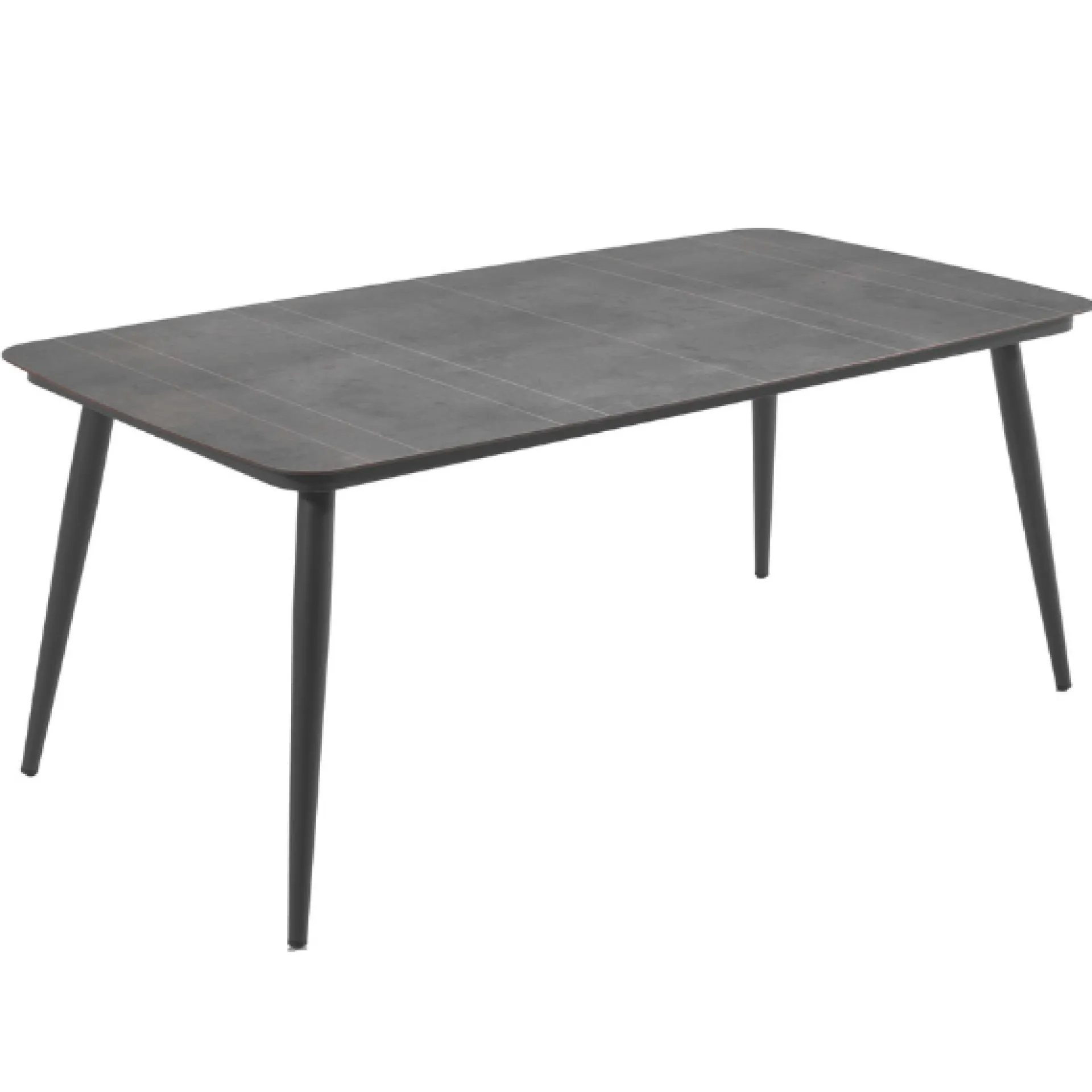 Gescova Gartentisch Basile - Aluminium & HPL - 100x200cm -