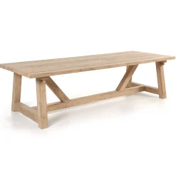Gescova Gartentisch Broome - Massives Teakholz - 300x120x78 cm -