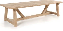 Gescova Gartentisch Broome - Massives Teakholz - 300x120x78 cm -