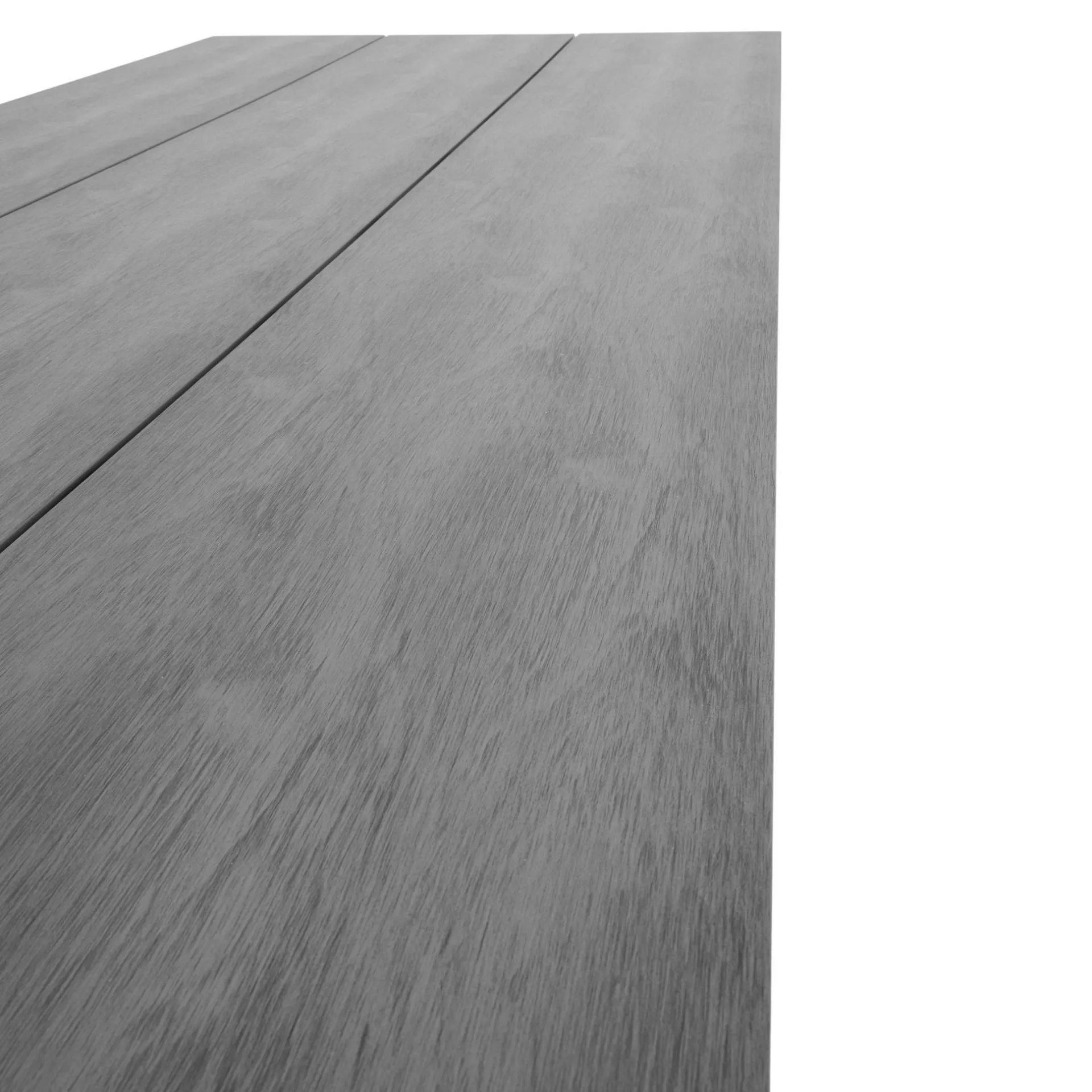 House Nordic Gartentisch Denver - 210x100x75 cm - grau/schwarz