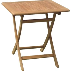 Gescova Gartentisch Dorset - klappbar - 70x70x75 cm - Teakholz