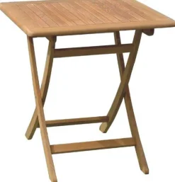 Gescova Gartentisch Dorset - klappbar - 70x70x75 cm - Teakholz