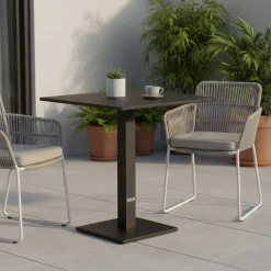 Gescova Gartentisch Fremantle - klappbar - 70x70x76cm - Aluminium