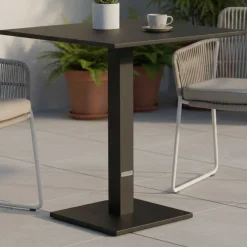Gescova Gartentisch Fremantle - klappbar - 70x70x76cm - Aluminium