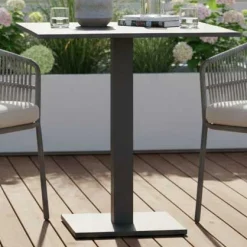Gescova Gartentisch Fremantle klappbar - - Aluminium - 70x70x75cm