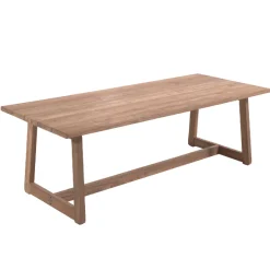 Gescova Gartentisch Isabella - recyceltes Teakholz - 300x110cm -