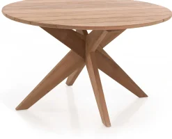 Gescova Gartentisch Java - Teakholz massiv - Ø165 cm -