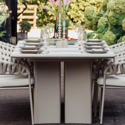 Gescova Gartentisch San Remo - Aluminium und Keramik - 240x110x76 cm -