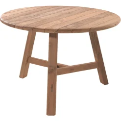 Gescova Gartentisch Sintra - Recyceltes Teakholz - Ø120x75 cm -
