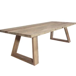Gescova Gartentisch Victoria - recyceltes Teakholz - 400x120x77cm -