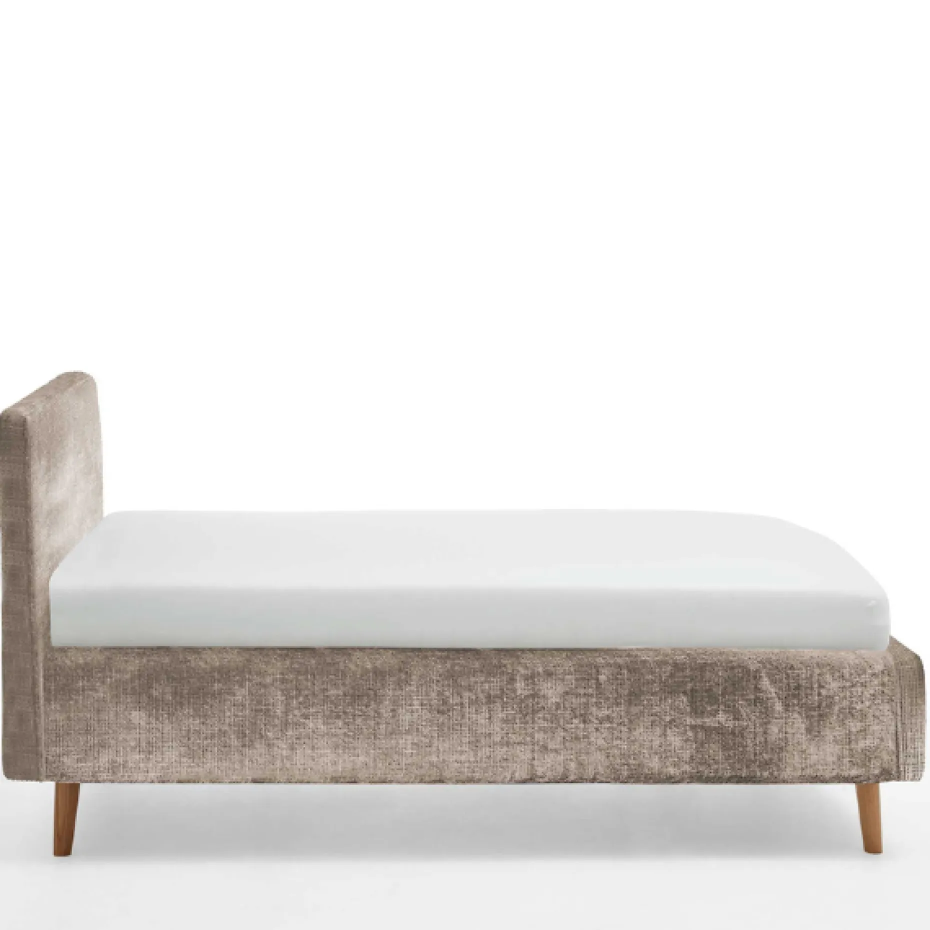 Gepolstertes Bett Younes 140x200cm - beige