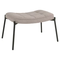 House Nordic Glasgow Fußhocker - 41x61x36cm - stein