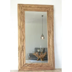 House Nordic Granada Spiegel - 101x180 cm - Teakholz