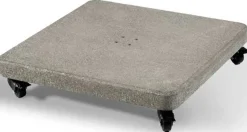 Gescova Granitsockel Portland – mit Rollen – – 80 x 80 cm