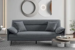 Rousseau es Sivas Sofabett | Eukalyptusrahmen | H-H 95 x B-L 199 x T-P 89 cm