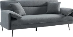 Rousseau es Sivas Sofabett | Eukalyptusrahmen | H-H 95 x B-L 199 x T-P 89 cm