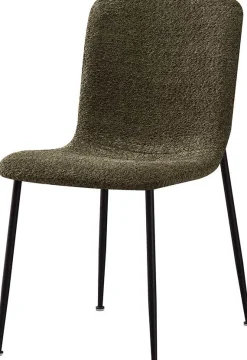 Rousseau er Bouclé-Stuhl Alice | Metallbeine | H81.5xB42xT57cm