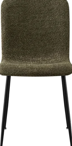 Rousseau er Bouclé-Stuhl Alice | Metallbeine | H81.5xB42xT57cm