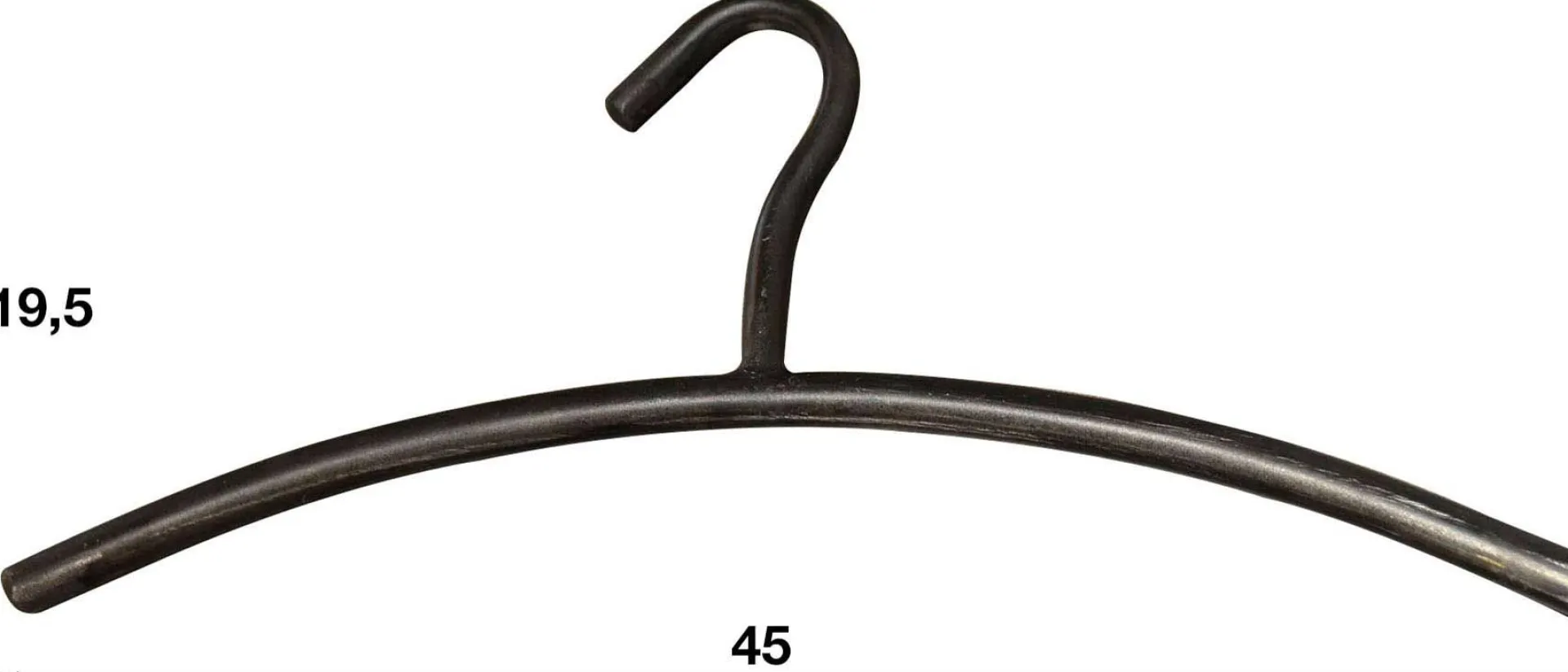 Emob Gunmetal Rundrohr Kleiderbügel