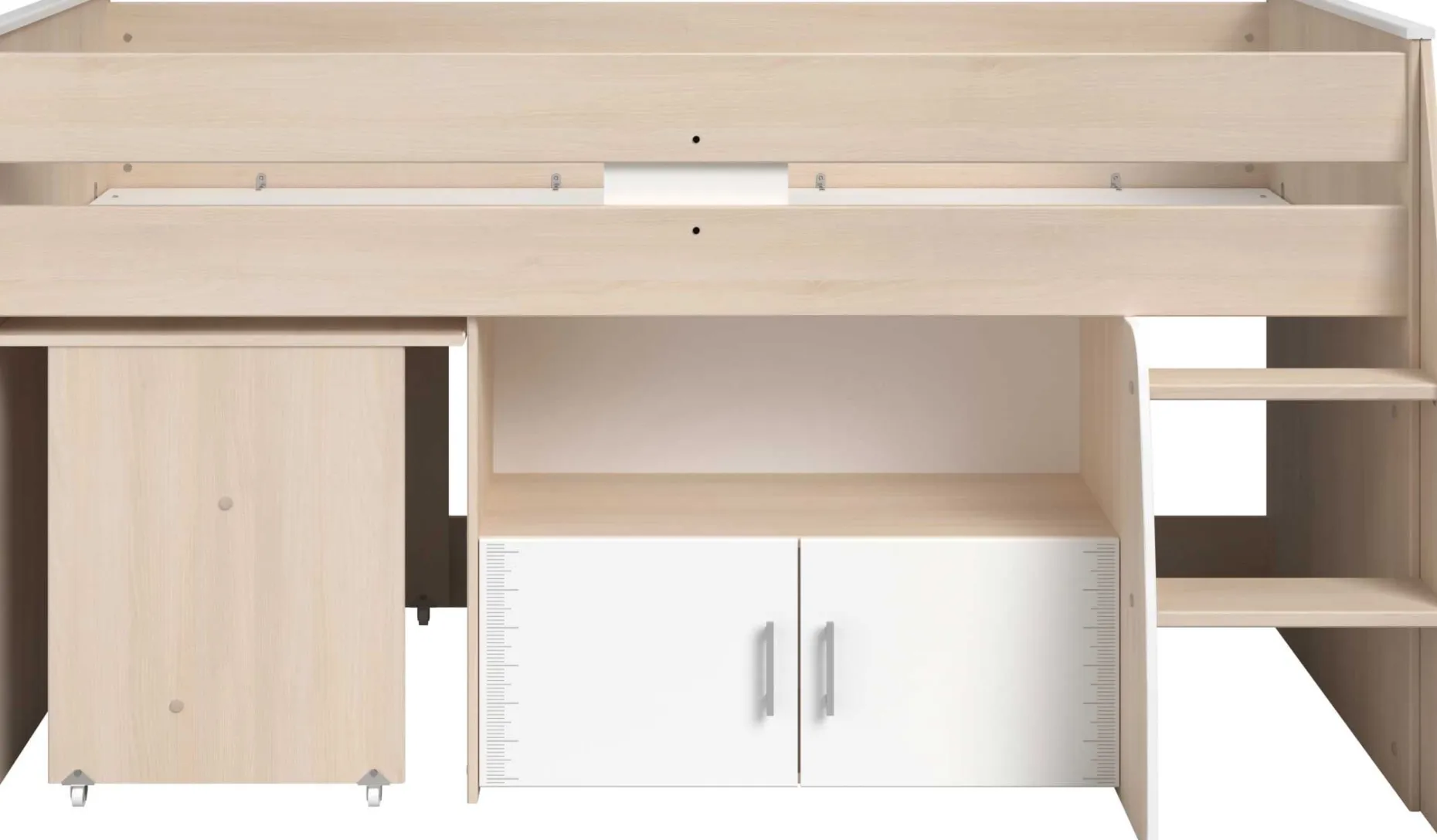Halbhochbett mit Schreibtisch Charly