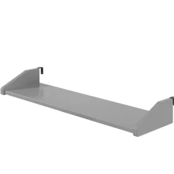 Halbhochbett Pip 90x200 cm mit 1 Wandregal-grau