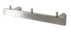 Handtuchbügel Hassan - 26x6x4 cm - Edelstahl/Silber