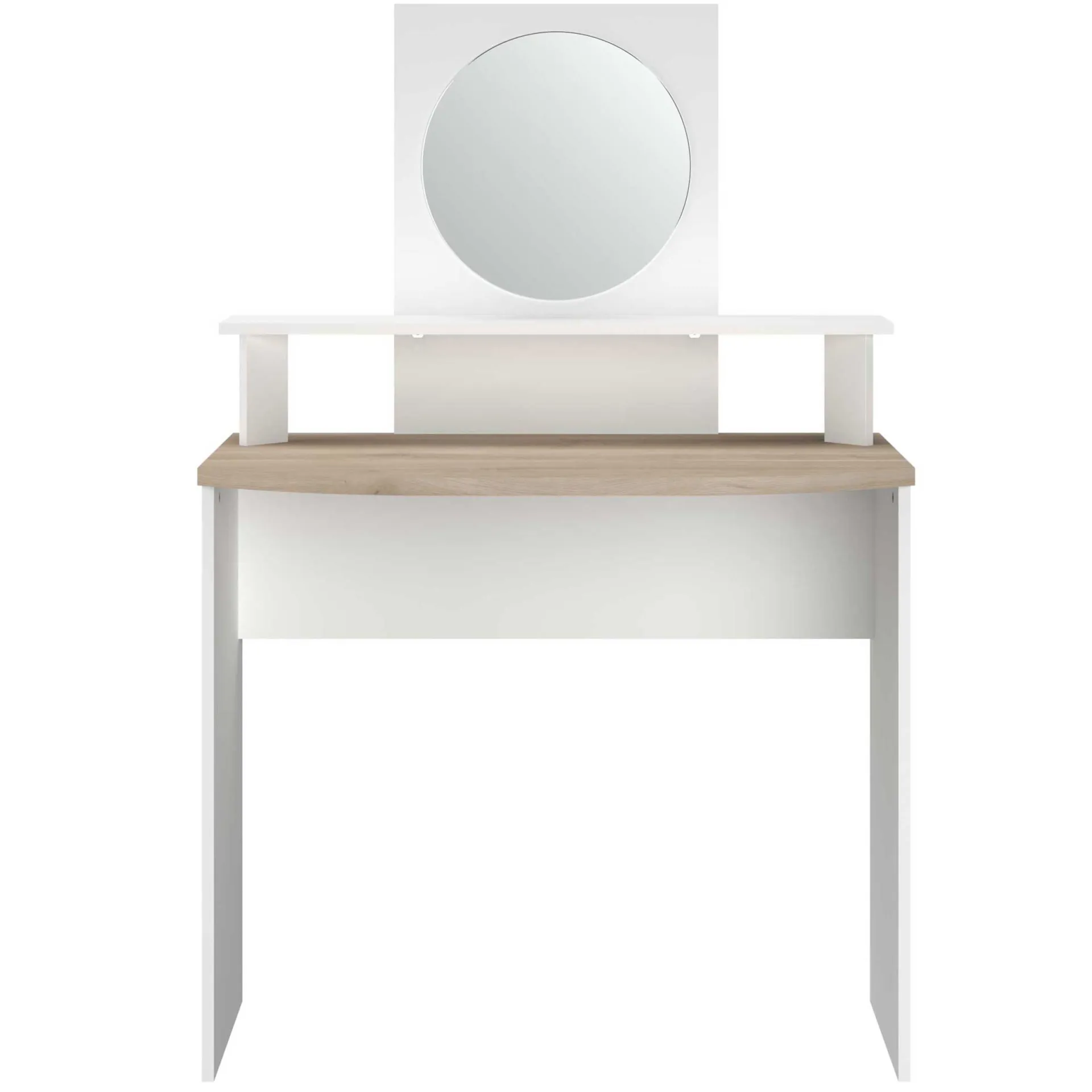 Kinder Parisot Hardy Schminktisch-136cm-mit Spiegel-/Eiche