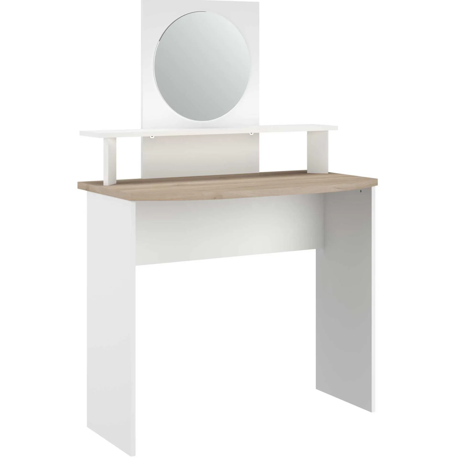 Kinder Parisot Hardy Schminktisch-136cm-mit Spiegel-/Eiche