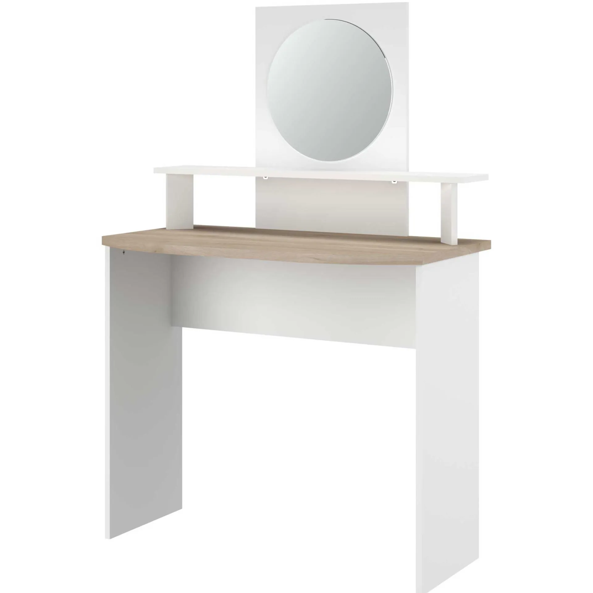 Kinder Parisot Hardy Schminktisch-136cm-mit Spiegel-/Eiche