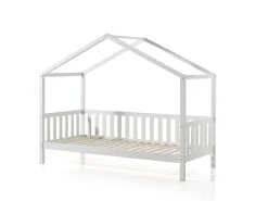 Hausbett Dallas 2 90x200 - weiß