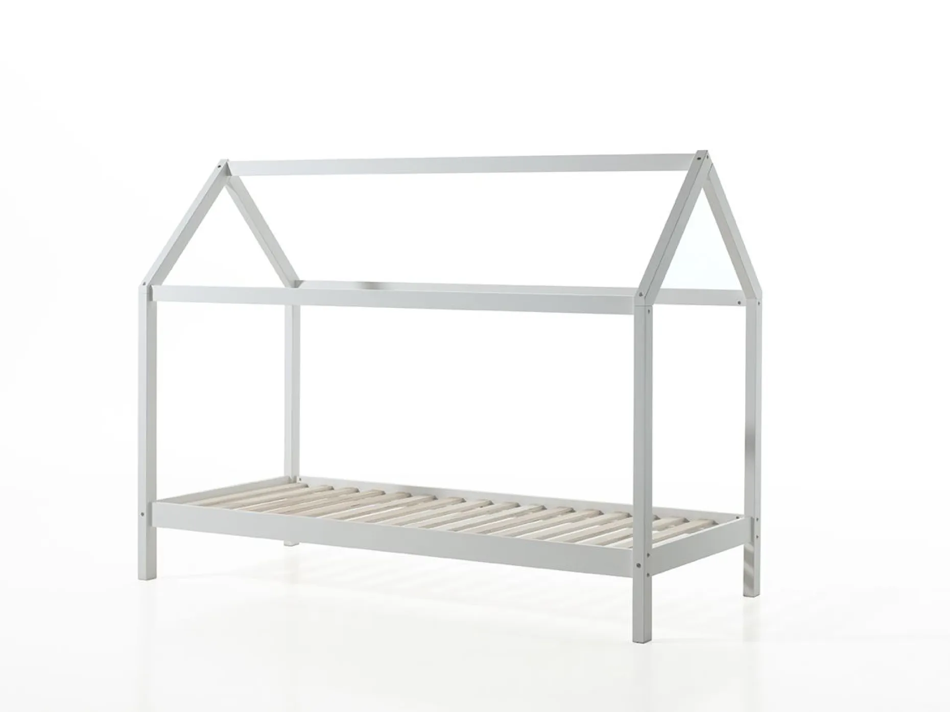 Hausbett Dallas 1 90x200 - weiß