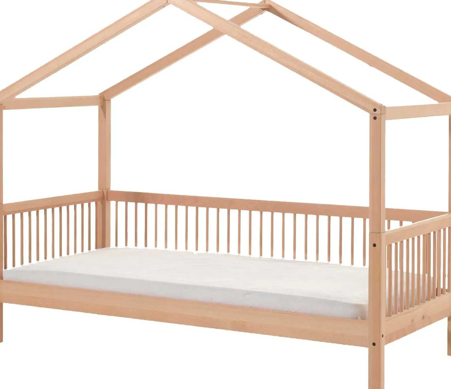 Hausbett Forrest 90x200cm - Massivholz Buche
