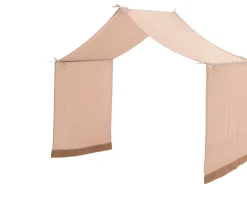 Hausbett Forrest - 90x200cm - mit Rutsche, Aufbewahrungskästen und Schlafzelt - Buche - weiß