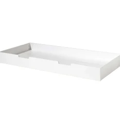 Hausbett Malia 90x200 mit Bettkasten - weißes Dach